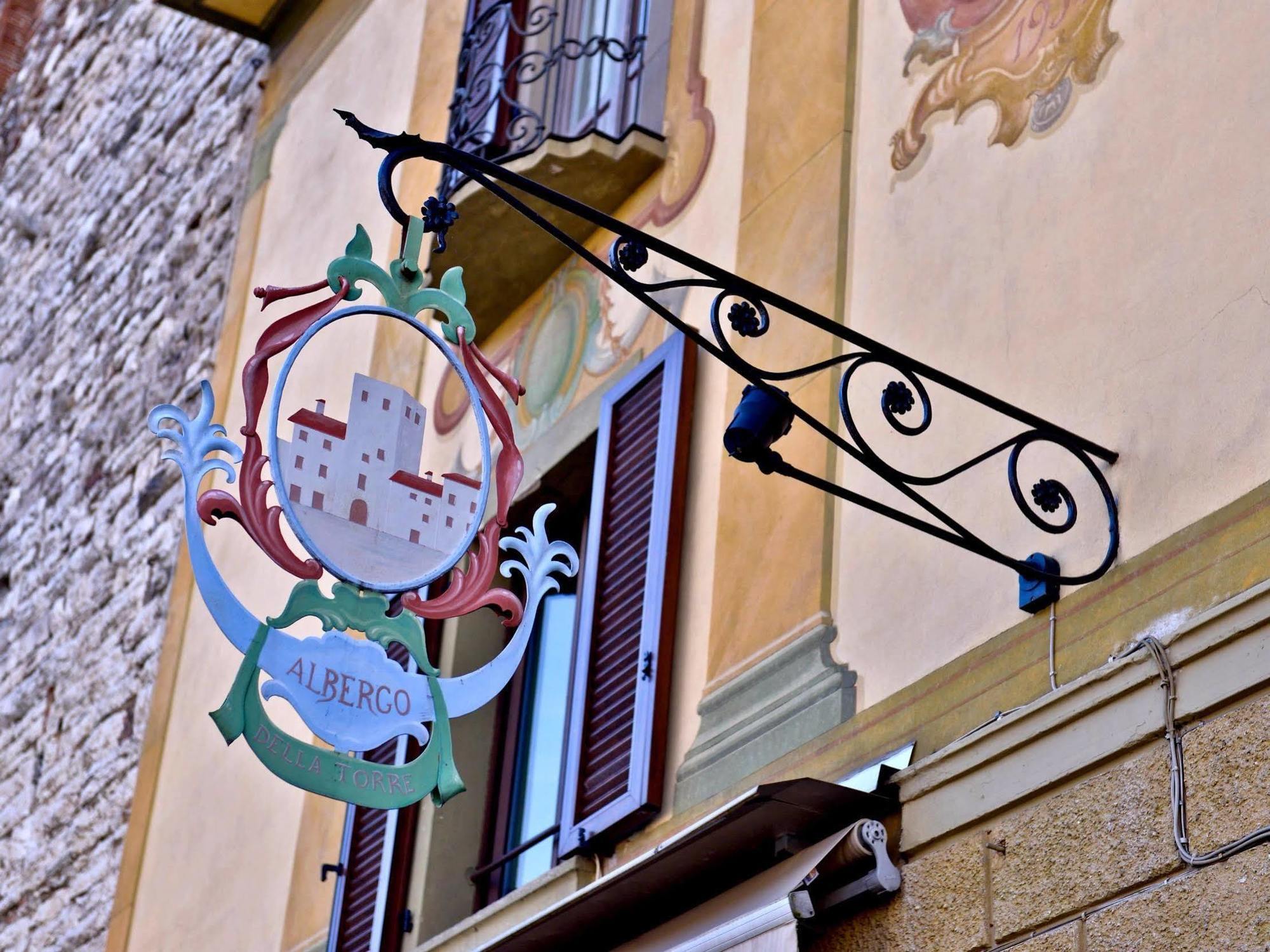 Albergo Della Torre Dal 1891 Trescore Balneario Kültér fotó