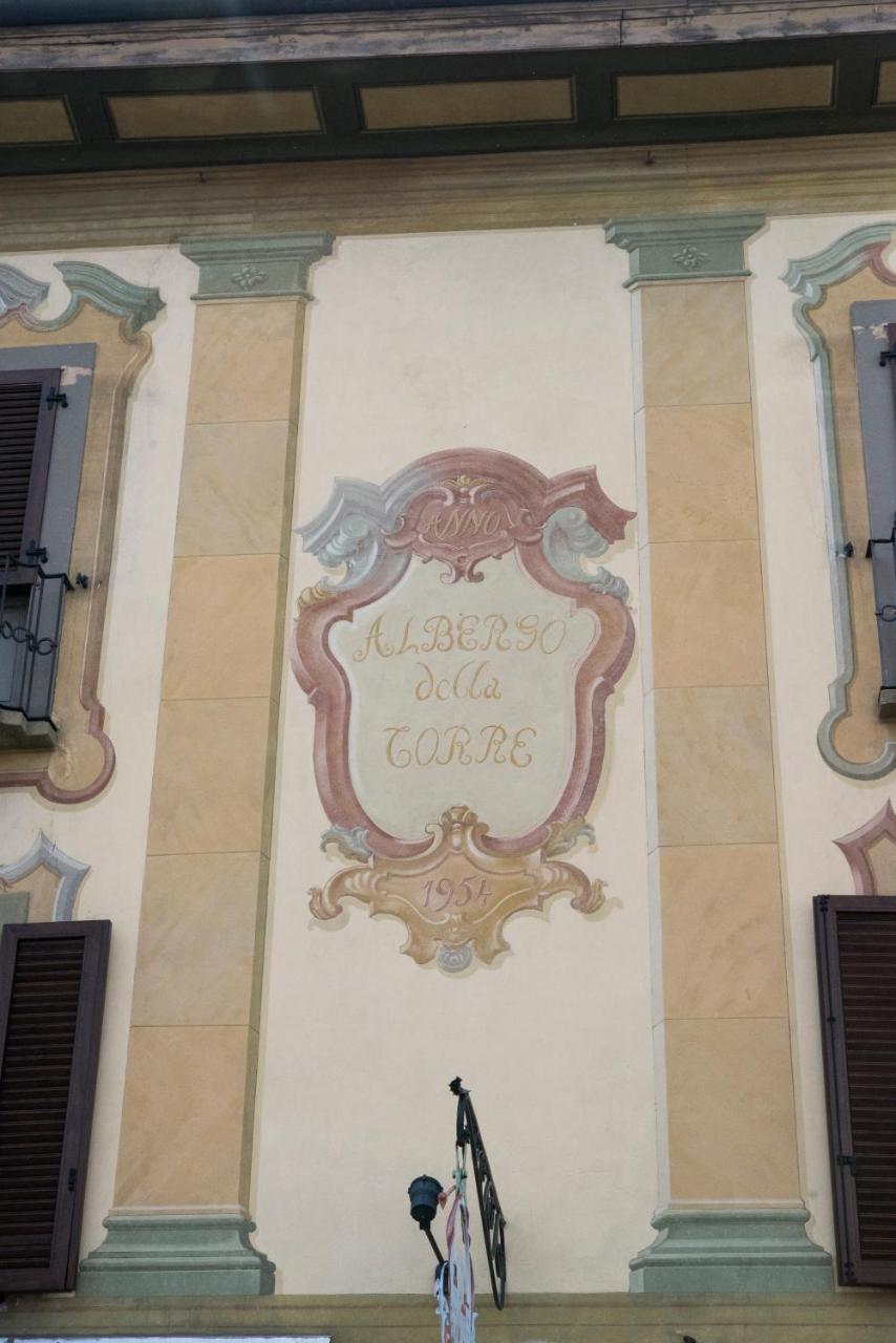Albergo Della Torre Dal 1891 Trescore Balneario Kültér fotó